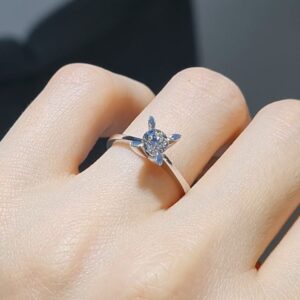 Pırlanta 0,46 Ct GIA Sertifikalı Tektaş Yüzük YZ11106