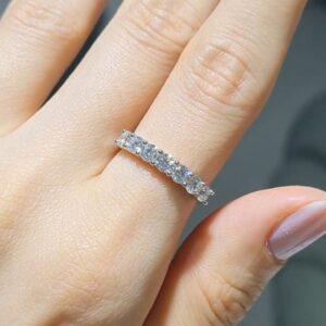 Pırlanta 1,02 Ct Yarımtur Yüzük YZ11083