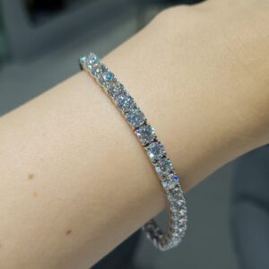 Pırlanta 15,28 Ct HRD Sertifkalı Suyolu Bileklik BL01530