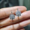 Pırlanta 1,93 Ct Çiçek Küpe KR01037