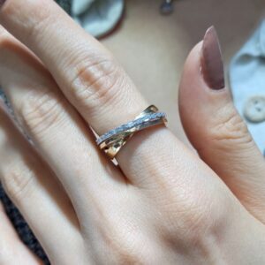Pırlanta 0,16 Ct Tasarım Yüzük KR01079