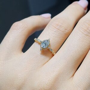 Pırlanta 0,63 Ct HRD Sertifikalı Tektaş Yüzük YZ11199