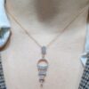 Pırlanta 0,69 Ct Tasarım Kolye KR01069