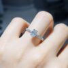 Pırlanta 0,82 Ct GIA Sertifikalı Tektaş Yüzük YZ11079