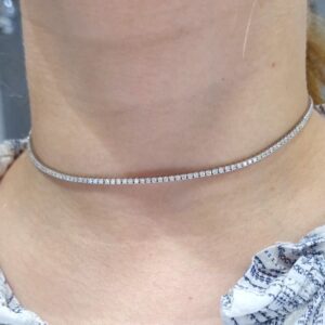 Pırlanta 2,36 Ct Choker Gerdanlık GR00504