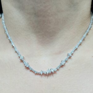 Pırlanta 4,41 Ct Markiz Gerdanlık GR00507
