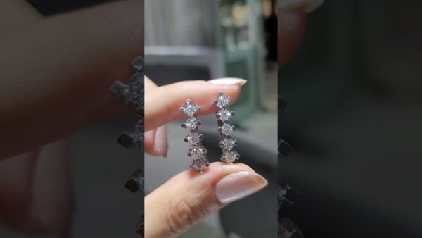 Pırlanta 1,80 Ct Beştaş Küpe ürün videosu