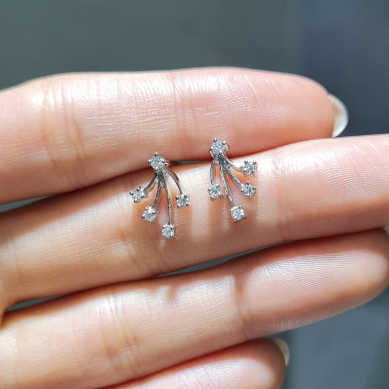 Pırlanta 0,25 Ct Fantezi Küpe KP03210
