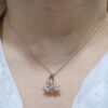 Pırlanta 0,53 Ct Markizli Fantezi Kolye KR01090