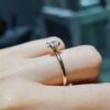 Pırlanta 0,56 Ct GIA Sertifikalı Oval Tektaş Yüzük YZ11204-2