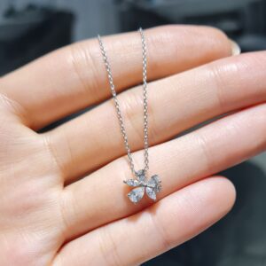 Pırlanta 0,57 Ct Damla & Markiz Kesim Kolye KL03084