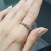 Pırlanta 0,61 Ct Yarımtur Yüzük YZ10656