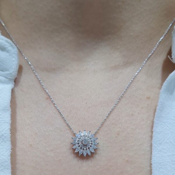 Pırlanta 0,72 Ct Fantezi Kolye KR01084