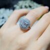 Pırlanta 1,43 Ct Baget Yüzük KR01088