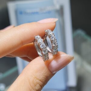 Pırlanta 1,55 Ct HRD Sertifikalı Halka Küpe KP03192