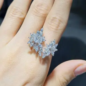 Pırlanta 1,91 Ct Markiz Kesim Fantezi Yüzük KR01092