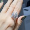 Pırlanta 2,74 Ct Markiz Ve Damla Kesim Yüzük KR01099