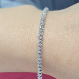 Pırlanta 3,83 Ct Her Tarafı Taşlı Bileklik BL01553