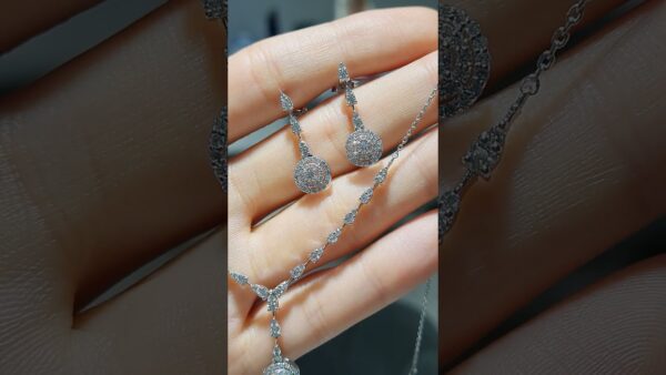 Pırlanta 0,95 Ct Fantezi Kolye ürün videosu