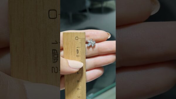 Pırlanta 1,13 Ct Damla & Markiz Kesim Küpe ürün videosu