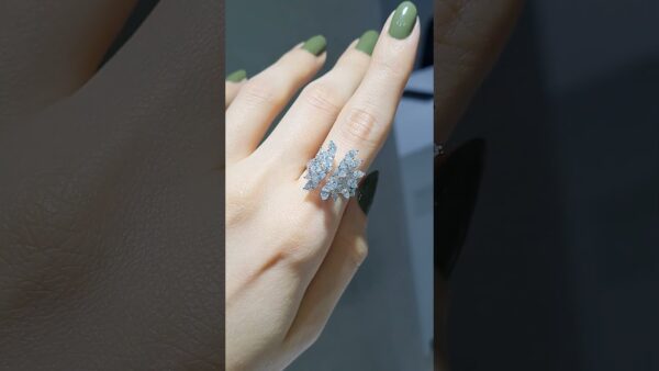 Pırlanta 2,74 Ct Markiz Ve Damla Kesim Yüzük ürün videosu